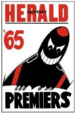 1965 Essendon  Reprinted Grand Final poster.